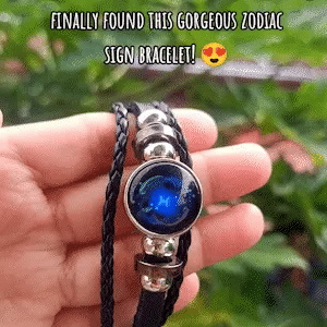 🎉Zodiac Constellations Luminous Starry Sky Punk Style Bracelet for All ⭐🌙